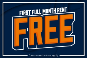 first full month rent free